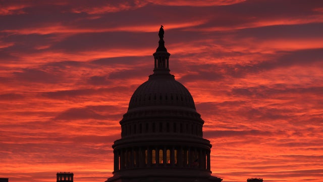 Capitol Hill dome dusk 