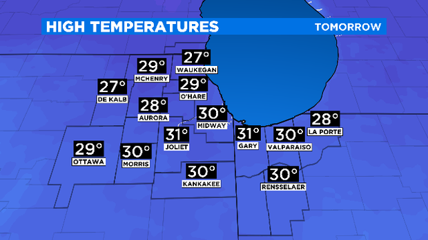 Highs Tomorrow: 11.12.19 