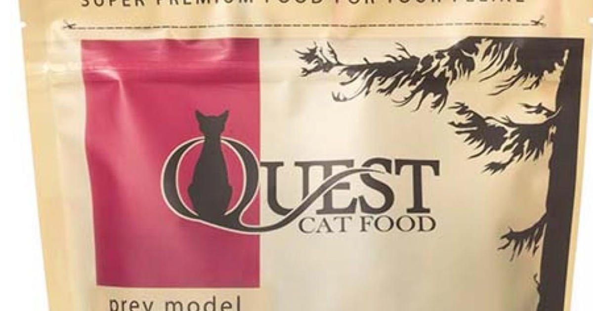Cat Food Sold Nationwide Recalled Over Salmonella Risk CBS Pittsburgh