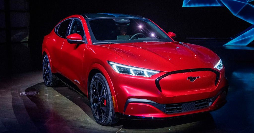 Ford Unveils Electric Mustang Mach E SUV Elon Musk Tweets