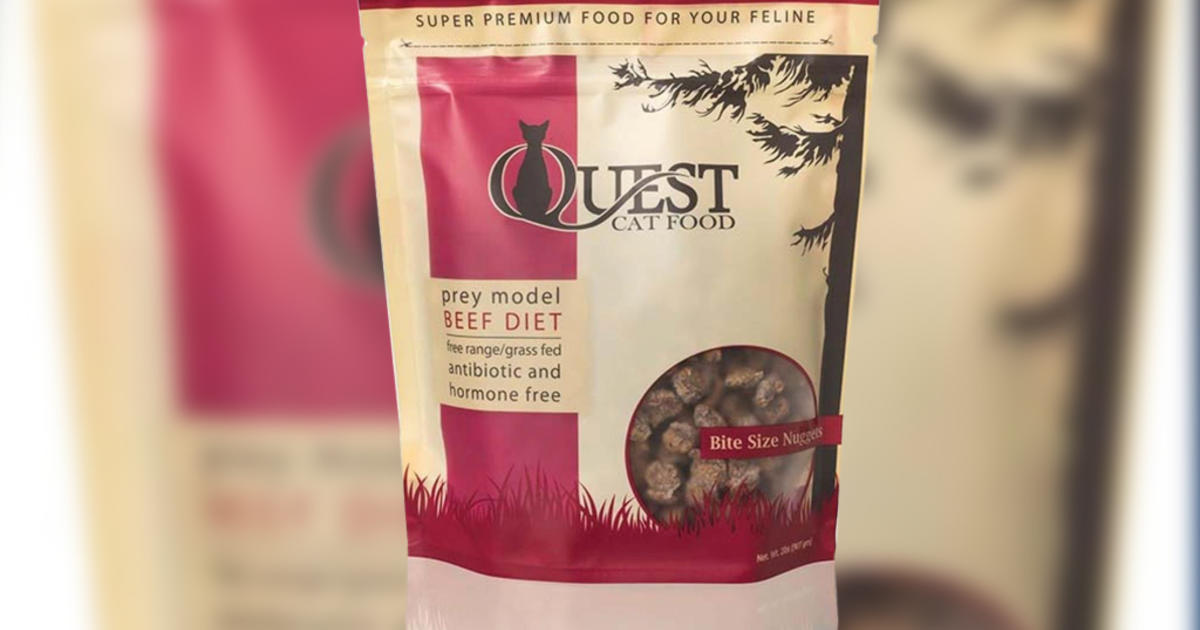 Quest Cat Food Recalled May Pose Danger To Pets Humans CBS Miami