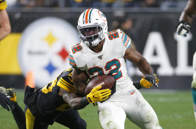 Miami Dolphins release Mark Walton after arrest for allegedly