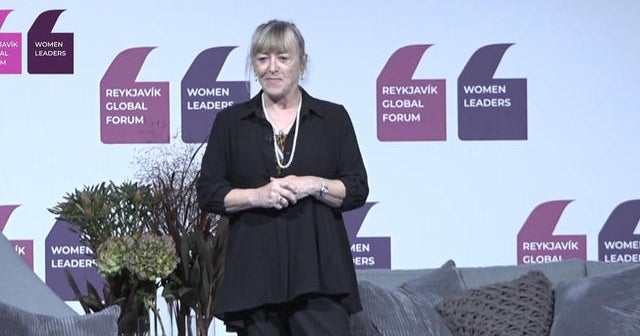 Nobel Peace Prize laureate Jody Williams speaks at 2019 Women Leaders Global Forum