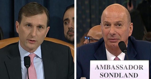 Day 4, Part 6: Democrats and Republicans continue questioning Sondland