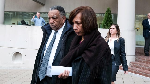 Former Baltimore Mayor Catherine Pugh leaves the U.S. District Court, in Baltimore 