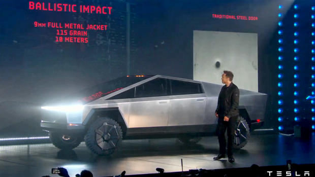 Tesla Cybertruck Revealed by Elon Musk 