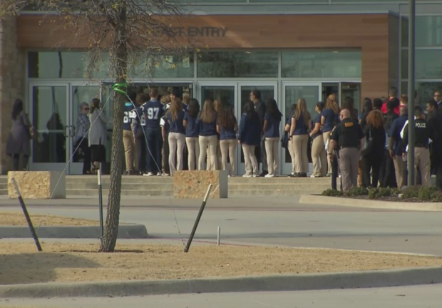 Outside Marquel Ellis, Jr.'s funeral 