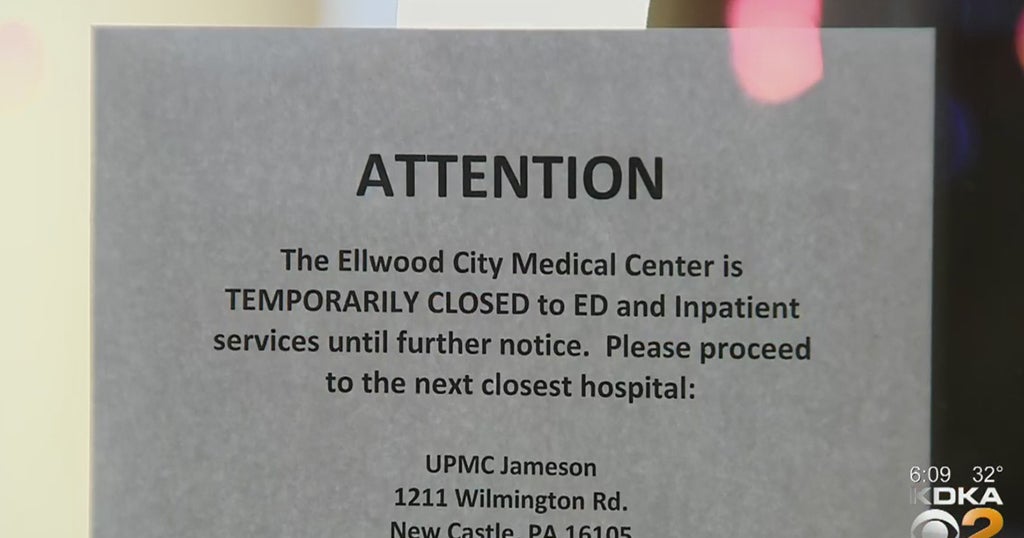 'We Desperately Need This Hospital' Ellwood City Medical Center Closes