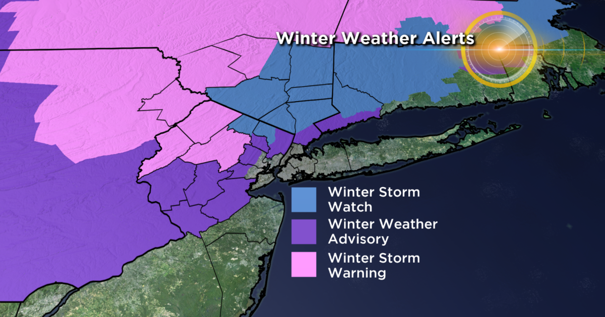 New York Weather 121 Cbs2 Sunday Winter Storm Forecast Sleet And Snow Expected By Afternoon 7472