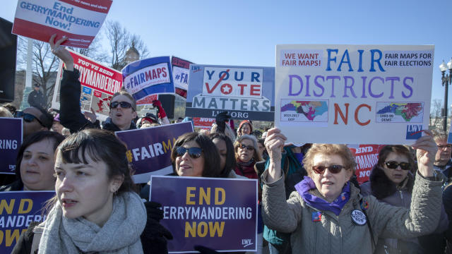 'Fair Maps' Rally Held As Supreme Court Hears Gerrymandering Case 