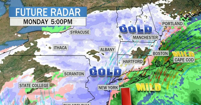 Winter storm forecast