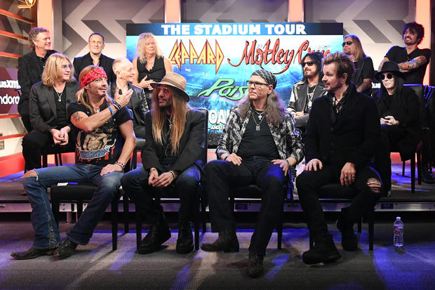 Press Conference With Mötley Crüe, Def Leppard And Poison Announcing 2020 Stadium Tour 