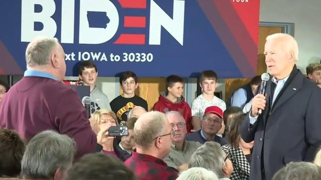 Presidential Candidate Joe Biden Continues "No Malarkey" Bus Tour Through Iowa 