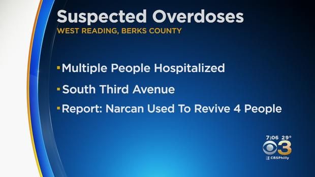 west reading overdoses 