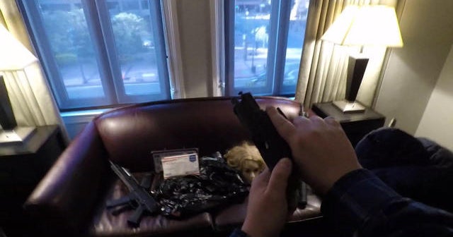 California man arrested for videos that appear to show mass shooting dry run