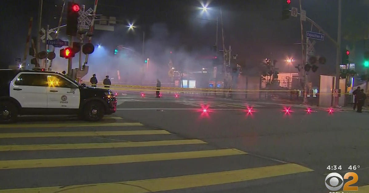 Man Struck, Killed By Expo Line Train In South LA CBS Los Angeles