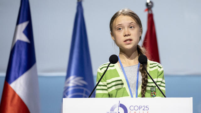 Greta Thunberg Attends COP25 Plenary Session In Madrid 