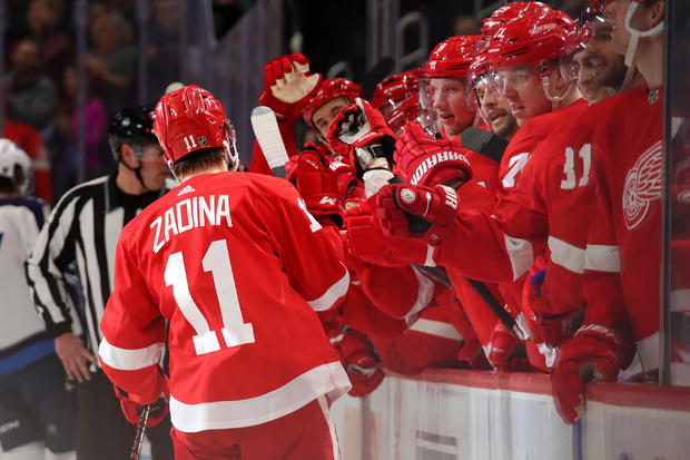 Winnipeg Jets v Detroit Red Wings 