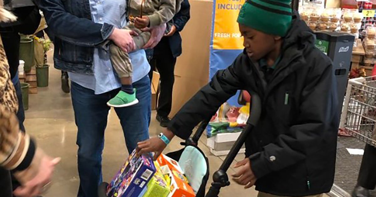 7-Year-Old Jackson Fowler Donates Birthday Presents To Toy Drive - CBS ...
