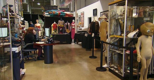 Collection of iconic TV props, costumes up for auction - CBS News