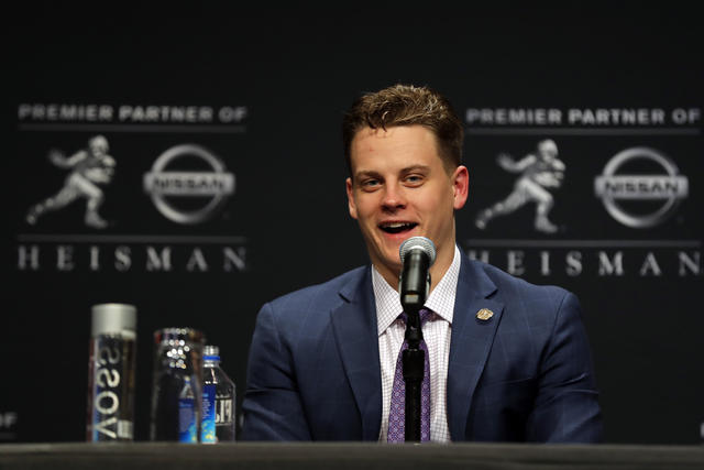 Athens, Ohio Native and Former Ohio State Buckeye Joe Burrow wins the  Heisman Trophy