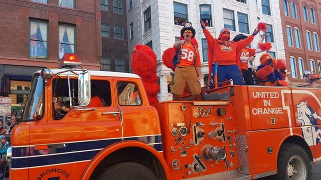 Watch: Firefighters put out blaze at Broncos' Mile High Stadium