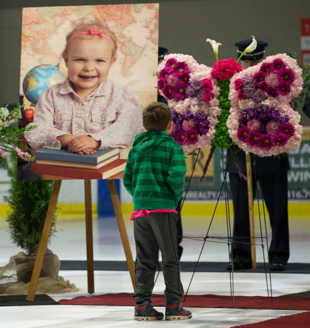 Abby Eveson, 5, died last week 