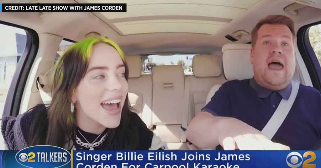 NotSoBad Guy Billie Eilish Joins James Corden For A Ride On 'Carpool