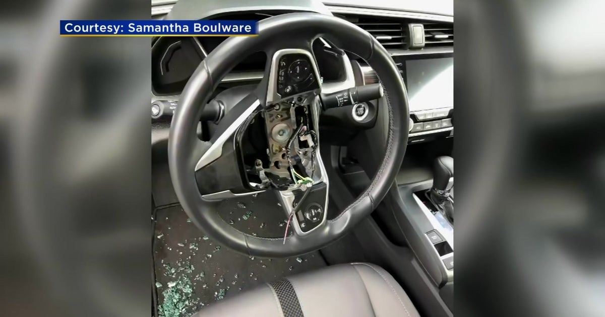 'Steering Wheel Looked Like It Had OpenHeart Surgery' Thieves Target