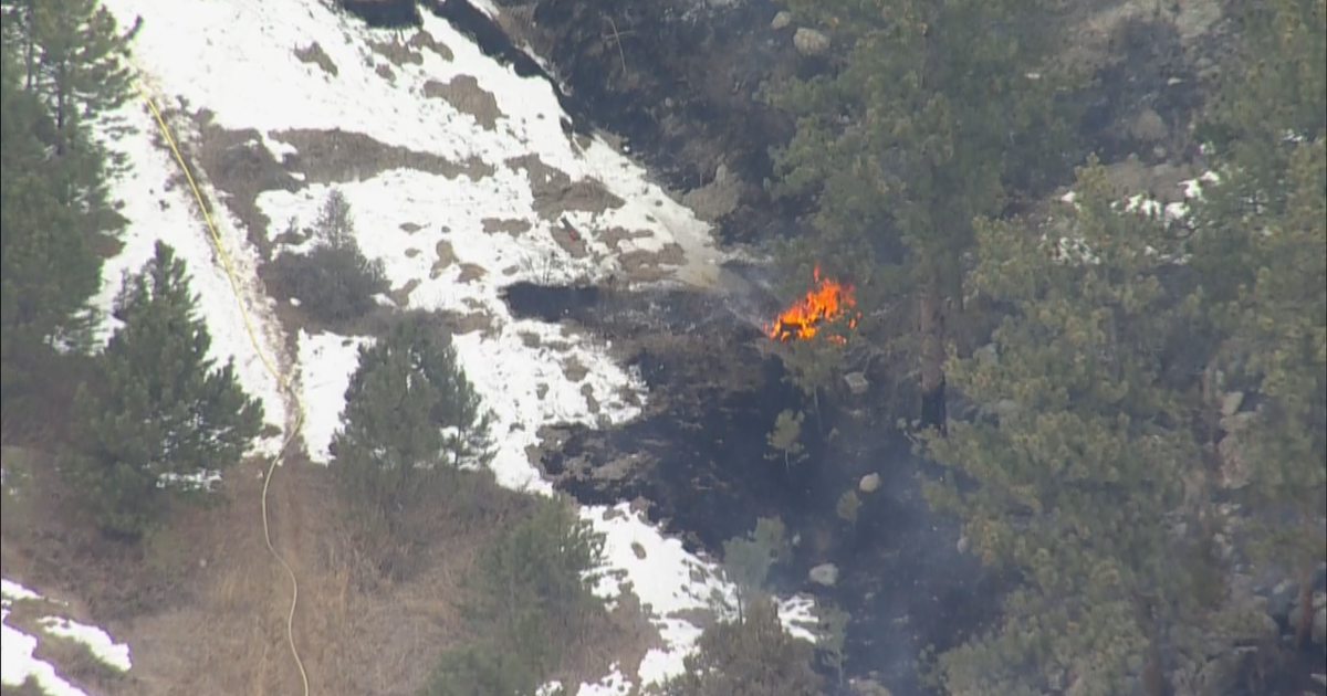 Hidden Park Fire Burns Near Estes Park CBS Colorado