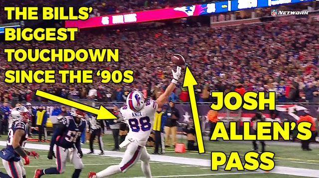 Dawson Knox Josh Allen GIF - Dawson Knox Josh Allen Josh Allen Throw -  Discover & Share GIFs