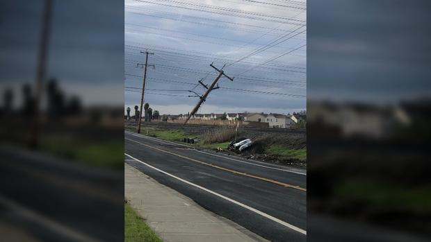 Downed Power Line, Hit-and-Run Collision 