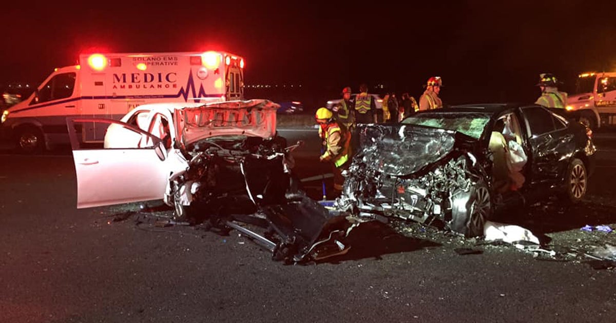 DUI Suspect Arrested After Wrong-Way Crash On I-80 In Fairfield Injures ...