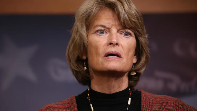 U.S. Senator Murkowski addresses news conference after competing measures to end the partial U.S. government shutdown fell short on Capitol Hill  in Washington 