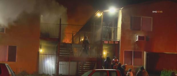 Massive Blaze Rips Through Hemet Apartment Complex 