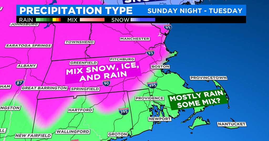 Stormy Weather Returns To New England With A Mess Of Ice, Rain And Snow ...
