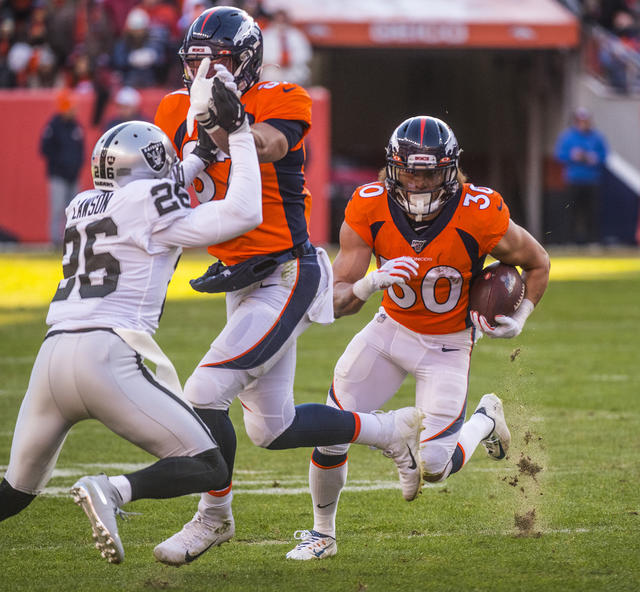 Denver's own Phillip Lindsay runs to NFL rookie record