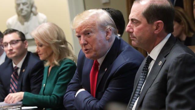 President Trump Holds Listening Session In Cabinet Room On Vaping And The E-Cigarette Epidemic 