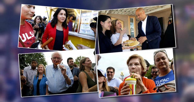 Food can be a high "steaks" gamble on the campaign trail