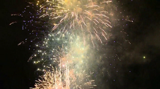 New Year's Fireworks Inner Harbor 13 