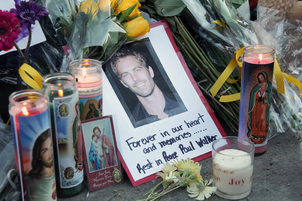Paul Walker Crash Site Becomes Memorial 