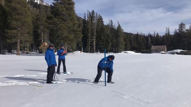 Sierra Snowpack Measurement 