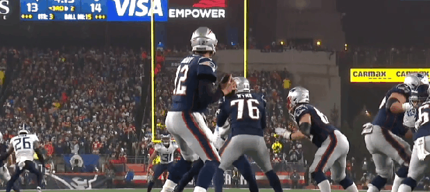 Tom Brady To Julian Edelman 