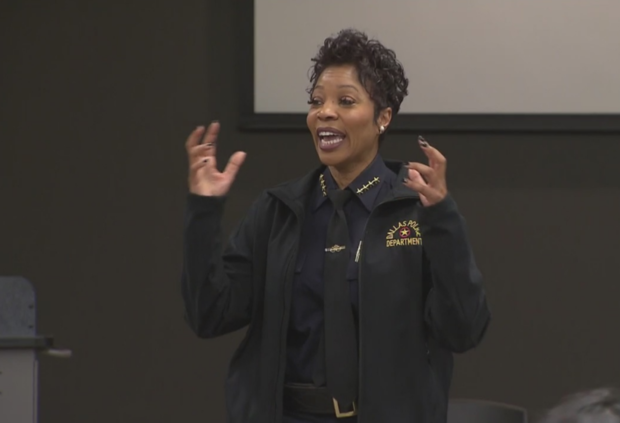 Dallas Police Chief Renee Hall 