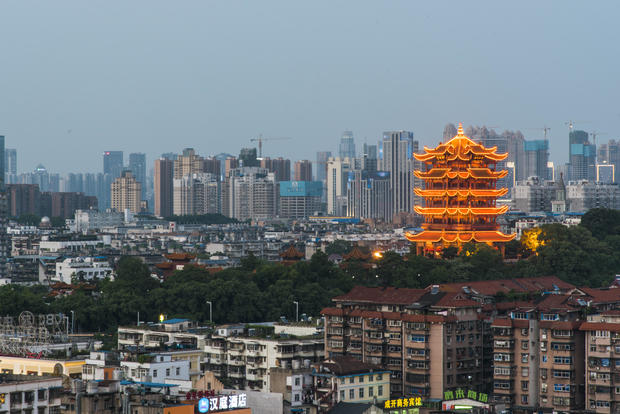 China，Wuhan Yellow Crane tower 