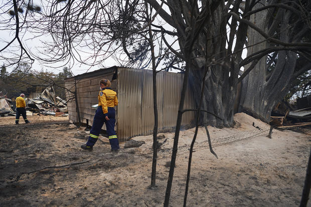 Hundreds Of Bushfires Continue To Burn Across NSW Despite Easing Conditions 