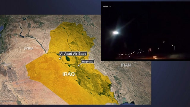 iran missile strikes iraqi military bases 