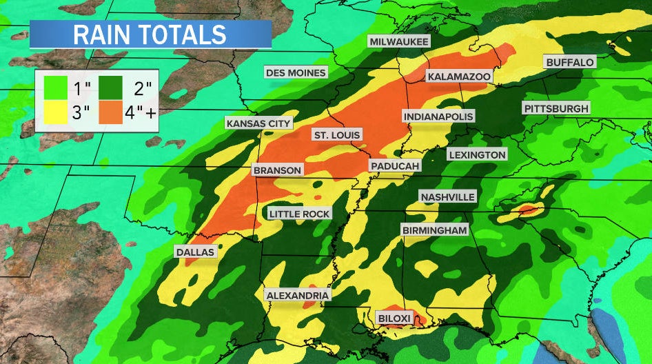 Millions of Americans under threat of severe weather; weekend could ...