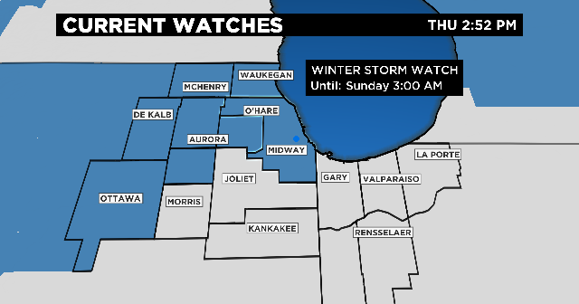 Chicago Weather: Heavy Rain Friday Giving Way To Snow Saturday - CBS ...