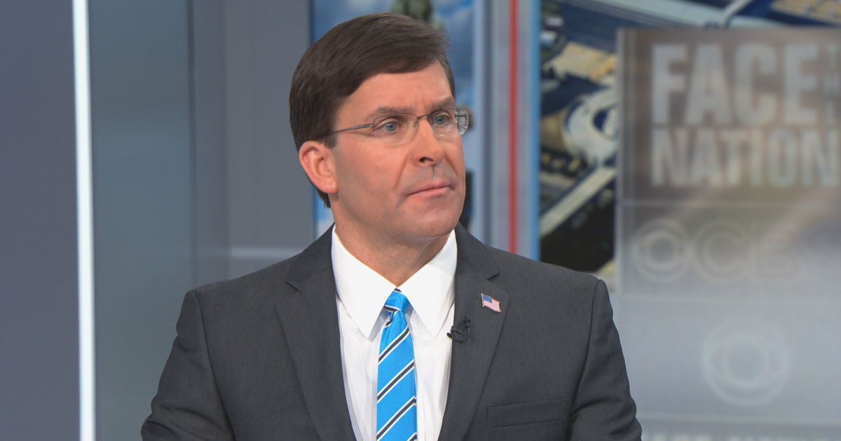 Esper says he "didn't see" specific evidence showing Iranian threat to 4 U.S. embassies